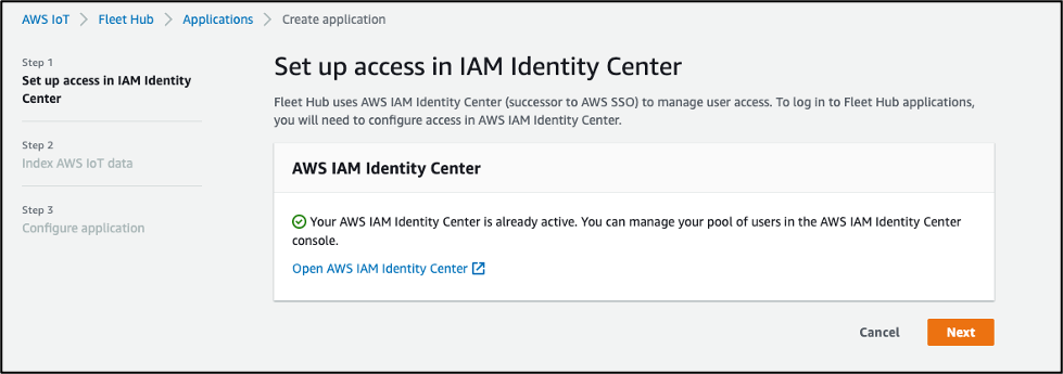 Setup access in IAM Identity Center
