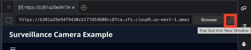 Pop Out Into New Window