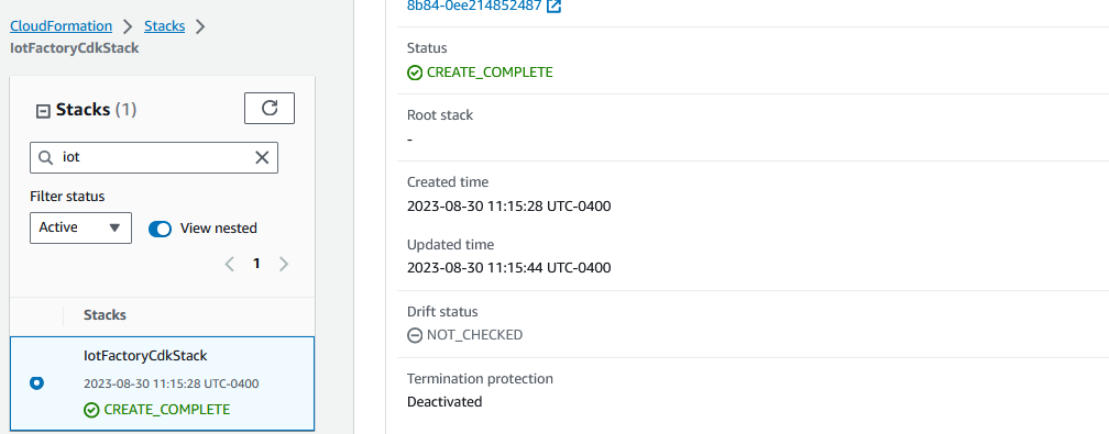 Cloudformation Stack