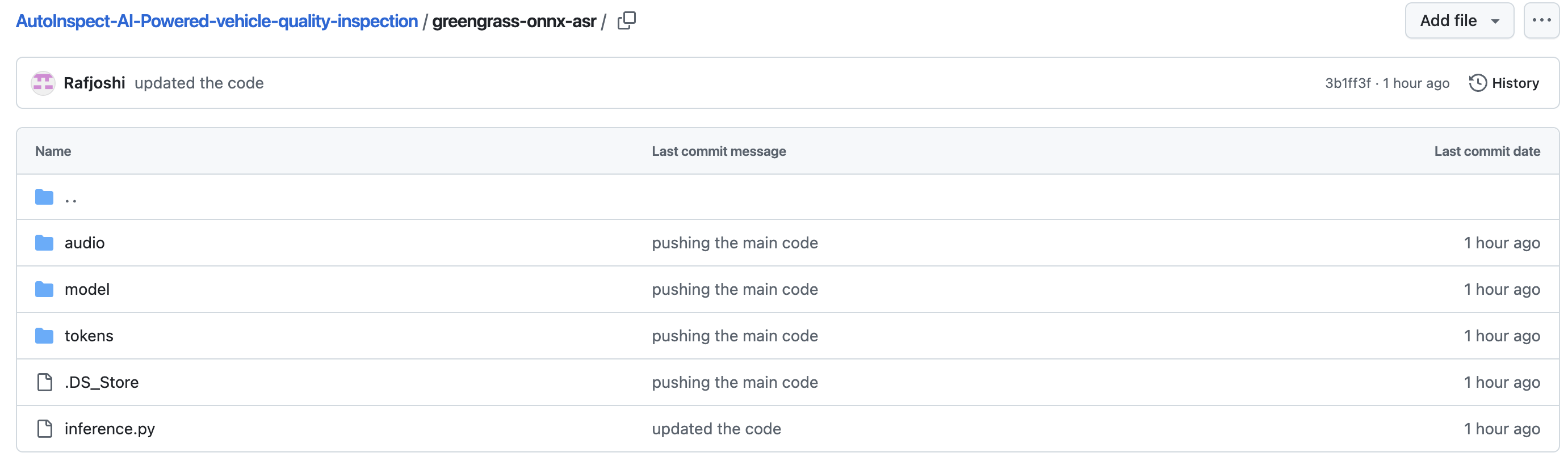 Git Repository Sub Module Structure