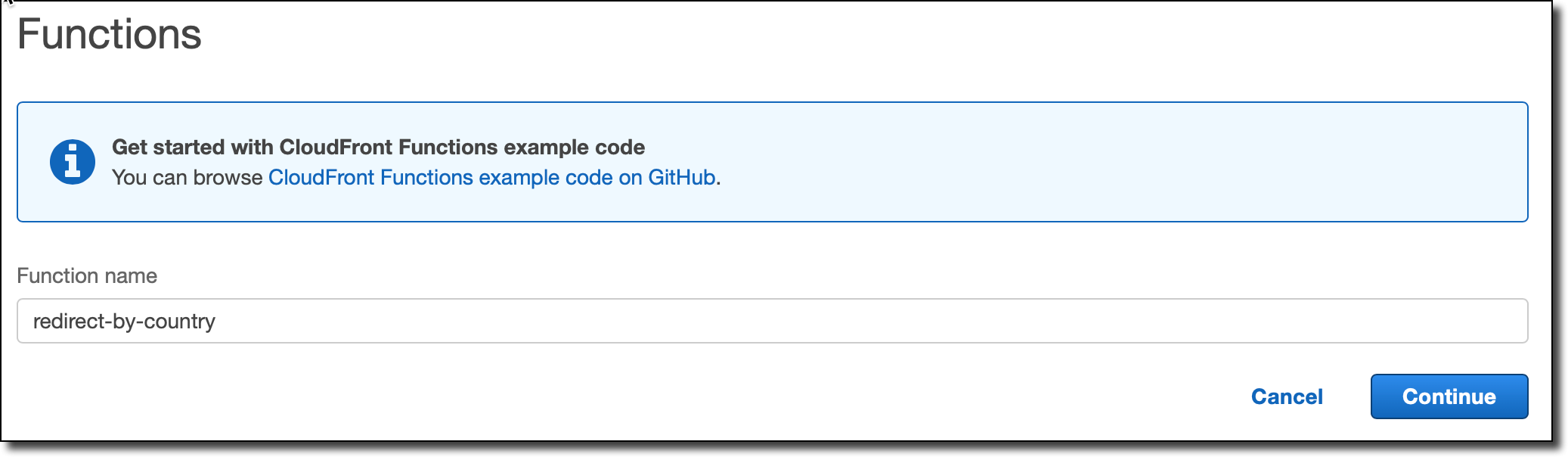 Скриншот консоли: создание функции