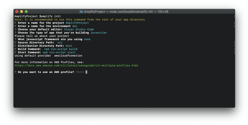 AmplifyProject Samplify init