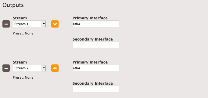 Outputs Showing Only Interfaces