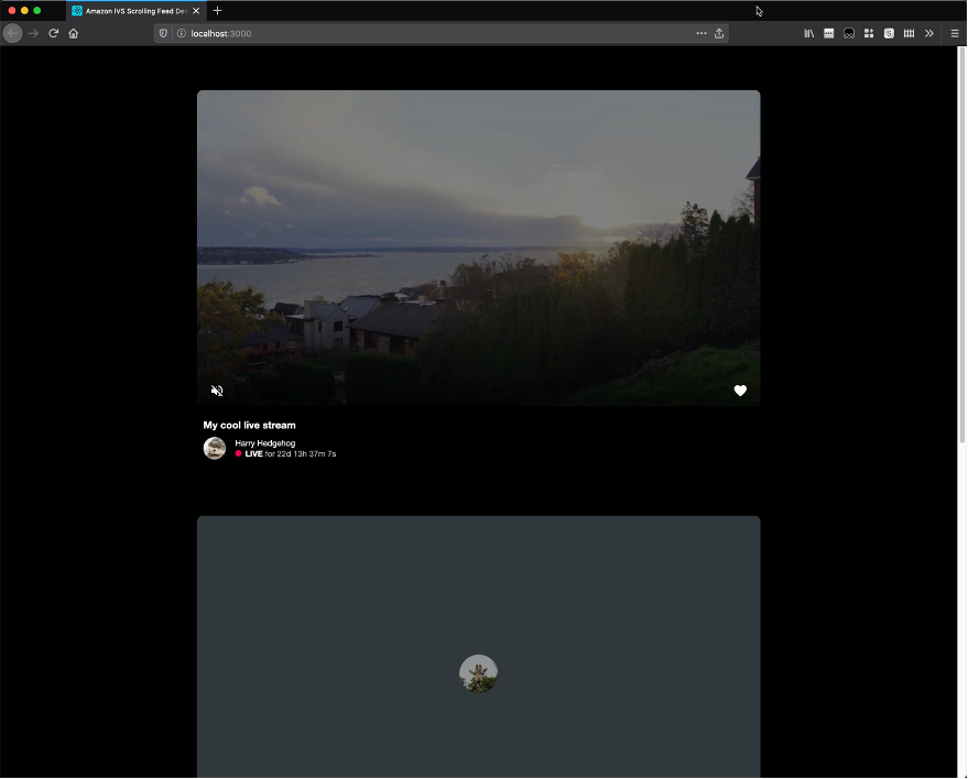 Web browser showing a large active video player above an inactive video player&nbsp;