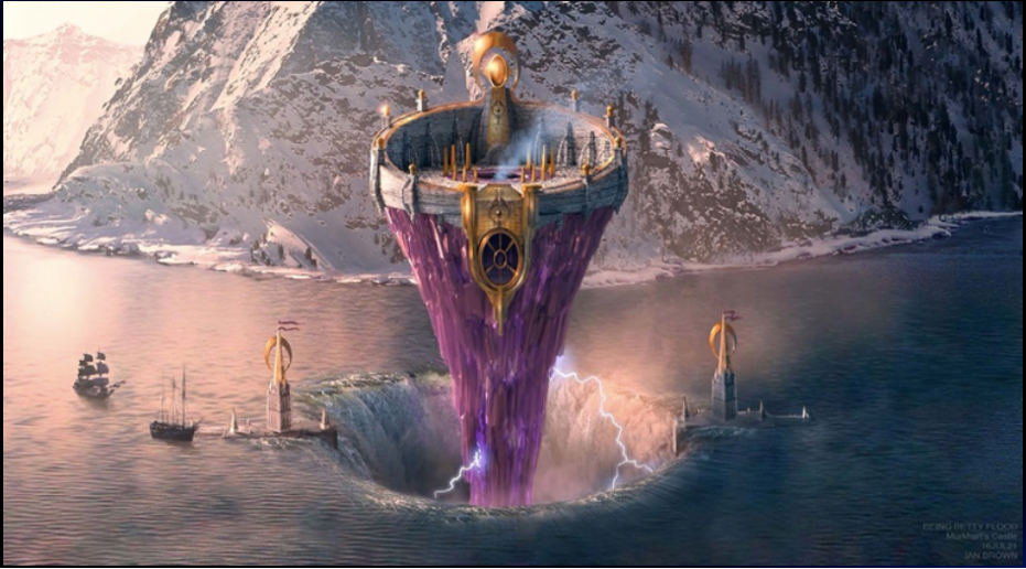 Concept art from Being Betty Flood, courtesy of Pop Family Entertainment