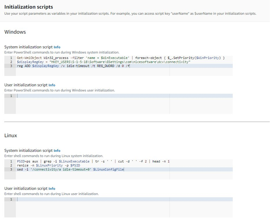 how to add custom parameters and their usage inside scripts