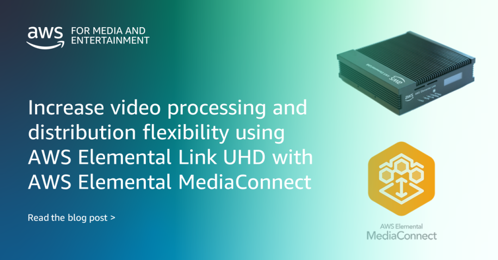 AWS Elemental Link Blog Feature Image
