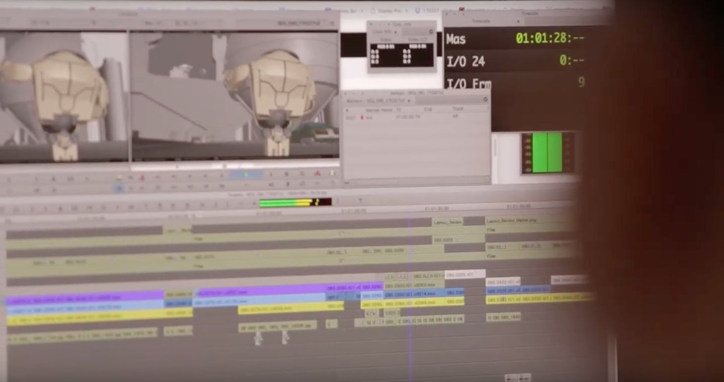 Tangent Animation. Editing interface.