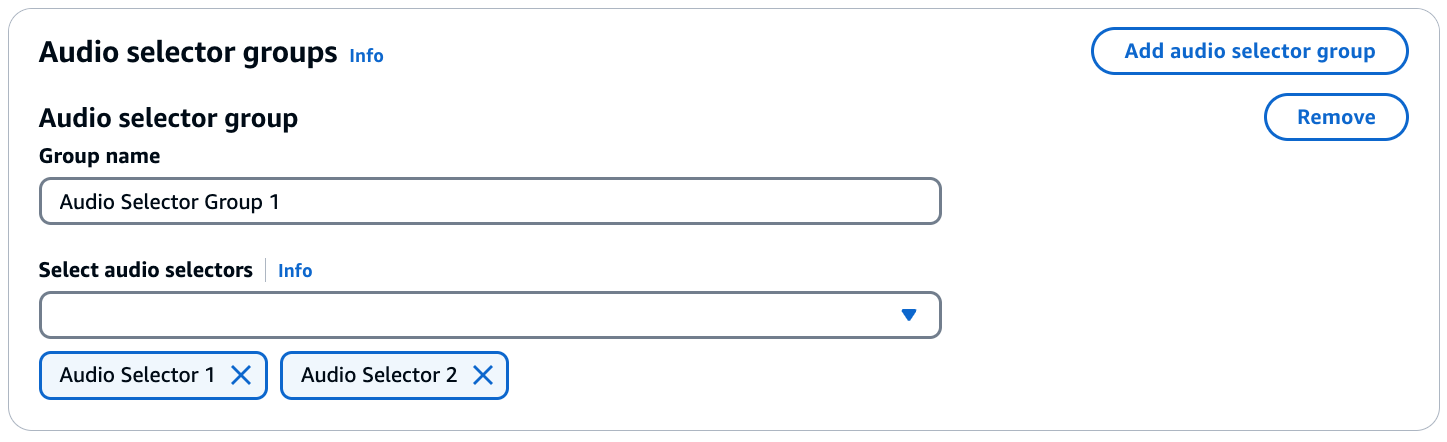 Figure 2 depicts where to define the external .wav file containing Receiver Mix audio description.