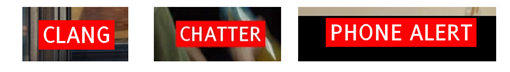 Image shows additional functionality that can be transmitted in DVB subtitles such as audio cues like clang, chatter, and phone alert.