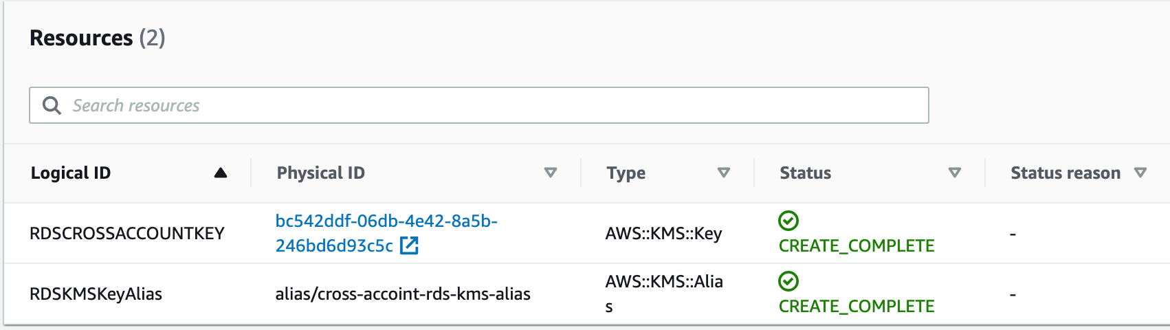 Resources screenshot