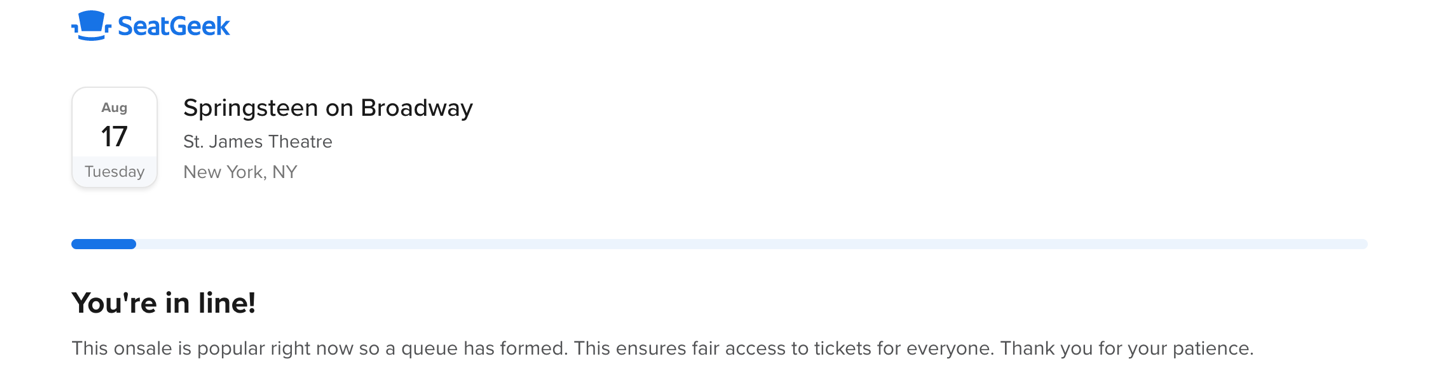 Figure 4. Queueing mode