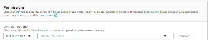 Permissions screenshot