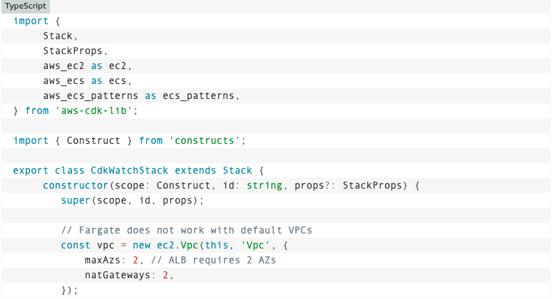 Adding cdk-watch in the stack