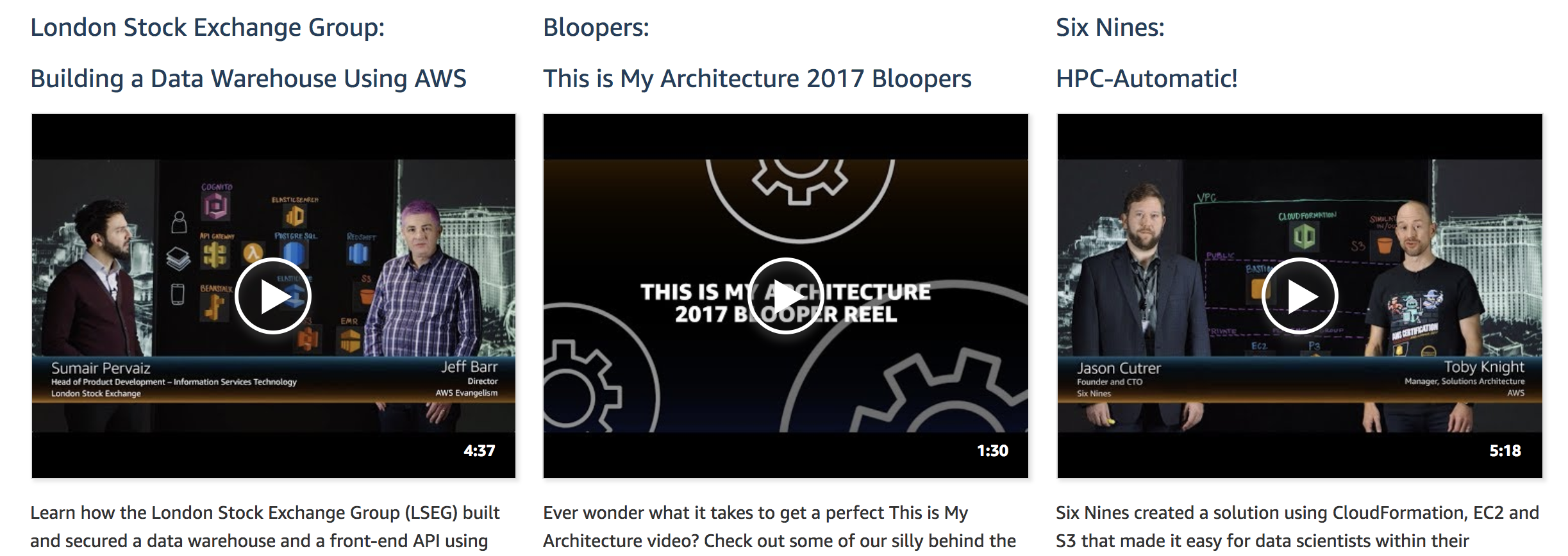 This is My Architecture