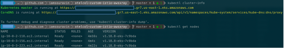 Check cluster access