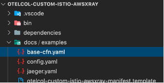 Choose template file