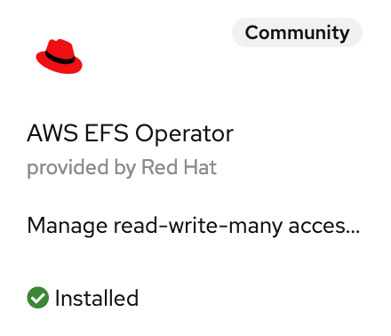 Image showing it was installed.
