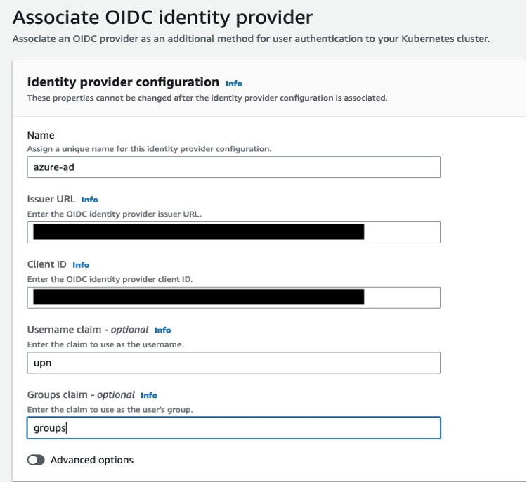 Associate OIDC Identity Provider