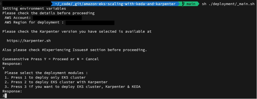 Image shows deployment options