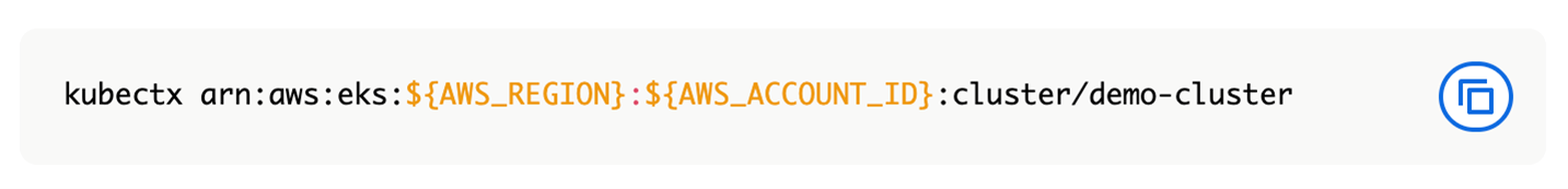 Figure 1: An example command from the workshop